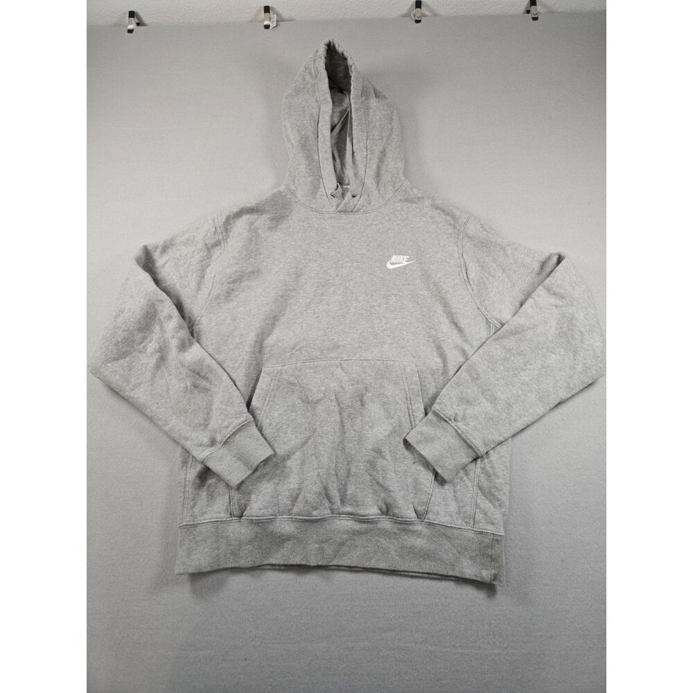 Nike Men’s Pullover Hoodie – Size Medium – Gray